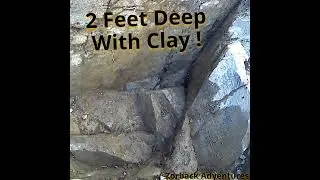 2 Foot Deep Pocket Of Gold! #prospecting #chasinggold