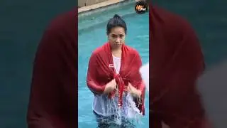 NAGITA BETE DICEBURI PAKAI HANDUK MERAH‼️ HAPPY TAPI BIKIN SALFOK 😳 