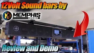 This sound bar is MORE then just a Bluetooth speaker!!  For Side by Side Vehicles and Golf Carts