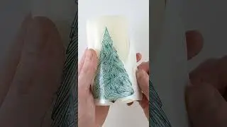 Decorate Your Own Xmas Candles!