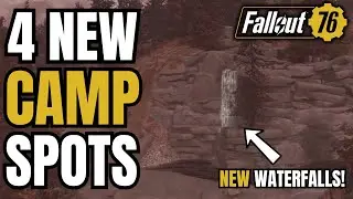 Awesome NEW Fallout 76 Camp Locations!