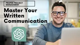 Master The Art Of Project Communication With ChatGPT By Doing This...