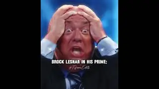 Brock Lesnar in His Prime 🔥 Edit #wwe #brocklesnar #wweedits