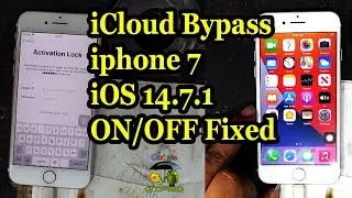 How to iCloud Bypass | iphone 7 | iOS 14.7.1 Bypass 2021 | ON/OFF Fixed