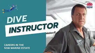 Careers in the NSW Marine Estate - Dive Instructor - Mike Davey