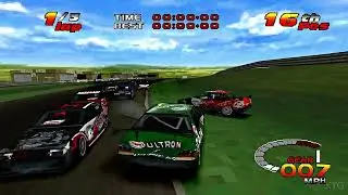 TOCA 2: Touring Cars PS1 Gameplay HD (Beetle PSX HW)