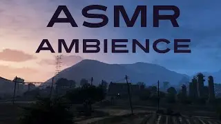 Video Game Ambience Asmr - (GTA V) GRAPESEED Arable land | Relaxing Nature/White Noise