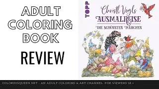 Ausmalreise Die Schonsten Marchen  Coloring Book Review | Christl Vogl