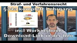 34a Schulung Straf und Verfahrensrecht