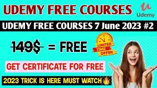 How To Get All Courses For Free in Udemy || Udemy Free Courses 7 June 2023 #2 || Smart Education 47