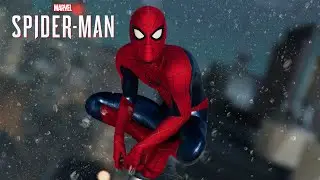 Spider-Man PC - Photoreal No Way Home Final Swing Suit MOD Free Roam Gameplay!
