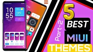 Best MIUI Themes Highly Customized | 5 Best MIUI 12 Premium Themes October 2021 - Part-2