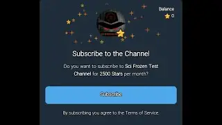 Setting Up a Telegram Channel with Paid Access via Stars