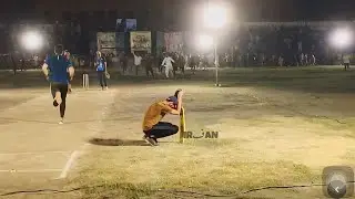 LAST OVER TRILLER IN TAPE BALL CRICKET - 25 NEEDED IN 6 BALLS