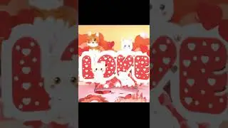 Love Greeting 3D Popup Cards with Kitty