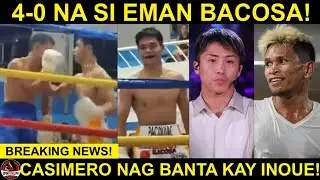 BREAKING: Bacosa PANALO 3rd RD KNOCKOUT! Umayaw kalaban! | Casimero: Isusunod si Inoue!