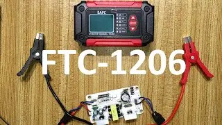 EAFC FTC-1206 - автоматическое зарядное устройство + тестер АКБ 12 вольт.