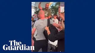 Europa League final referee Anthony Taylor harassed by Roma fans at airport