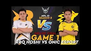 RRQ HOSHI VS ONIC ESPORTS GAME 1  - MPL ID SEASON 8 GRAND FINAL