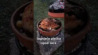 Jagnjeća plećka ispod sača 