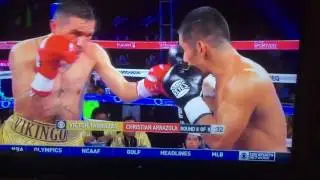 Campeón Victor Vikingo Terrazas VS Cristian Arrazola, Cancún, 23/Jul/2016, Round #8 y Resumen: Pelea