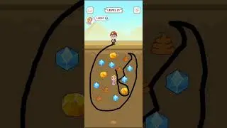 Help the boy to pull gold #trending #viral #100million