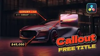 Free All-In-One Callout Title for Davinci Resolve