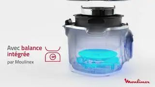 Cookeo Touch Pro Moulinex Multicuiseur intelligent haute pression avec balance intégrée