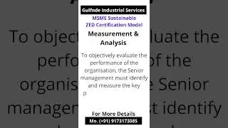 Zed Certification - Measurement & Analysis 