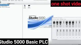 Programming One Shot || How to Use Studio 5000 in One Video || Studio 5000 Programming