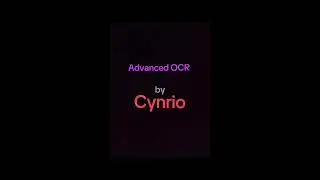 Advanced OCR | Extract text from images and scan QR codes | Cynrio