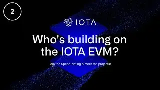 IOTA EVM Launch - Speed Dating Ecosystem Projects Part 2