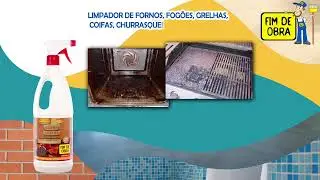 Limpa Grelha Extra Forte Limpeza Pesada Fim de Obra