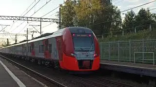 Электропоезд ЭС2Г-105/094 "Ласточка-экспресс" сообщением "Москва Ленинградский вокзал - Тверь"