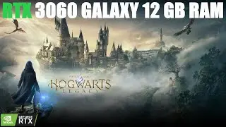 Hogwarts Legacy Intel Core I5 11400f Rtx 3060 GALAXY 12Gb Ram 16Gb Ram
