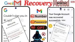 How To Recover Gmail Account [new method]