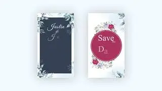 Wedding Instagram Story Pack Wedding Invitation | After Effects | After Effects project