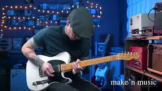 Fender Custom Shop MVP 1952 Telecaster Demo by Make'n Music feat R.J. Ronquillo