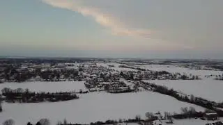 Dji mini 2 Oklahoma snow 2021