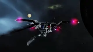 [EVE Online] Golem 'State Police Skin' Warp Effect