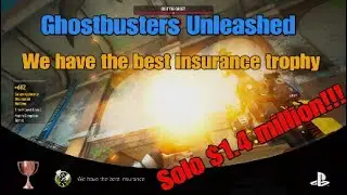Ghostbusters Unleashed We have the best insurance trophy PS5
