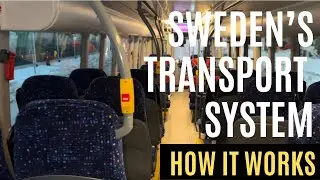 HOW THE TRANSPORT SYSTEM WORKS IN SWEDEN | TRAINS | BUSES AND MORE