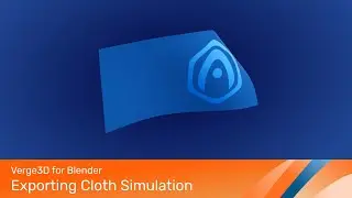 Verge3D for Blender - Exporting Cloth Simulation to Verge3D