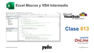 Excel Macros y VBA Intermedio Clase 013 / Exportar a PDF