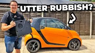 A Total Waste Of Time And Money? - Smart ForTwo 451 Underseat Subwoofer Fitted