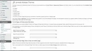 How to have different themes on different WordPress Pages & Posts