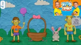 Vlad and Niki 12 Locks Level 9 Walkthrough - Help them find all the Easter eggs (RUD Present)