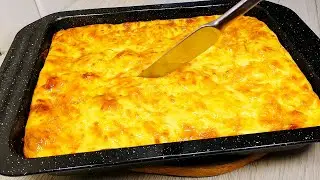 БЕЗ ЗАМЕСА ТЕСТА - Вкуснятина с картошечкой, хватит на всю семью!