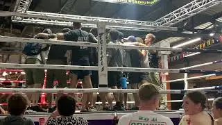 Muay thai fight night in Chiangmai Thailand October 2023