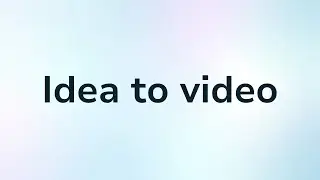 How to Create Videos from Ideas with Fliki AI